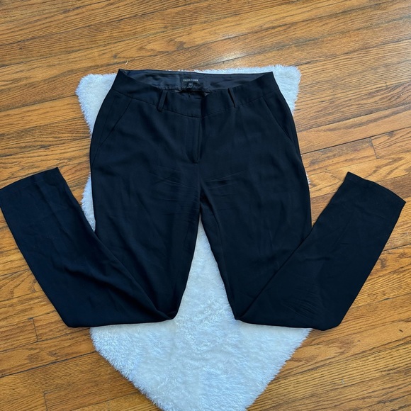 Eileen Fisher 100% Silk Straight Leg Dress Pants Sz 8 - Picture 4 of 9